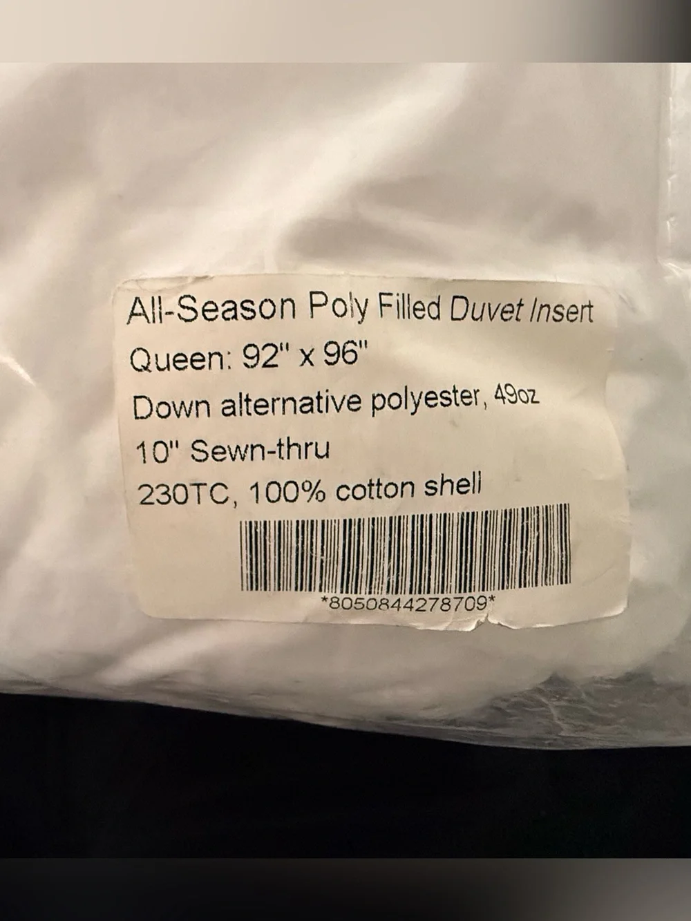 FRETTE BRAND NEW QUEEN DUVET INSERT